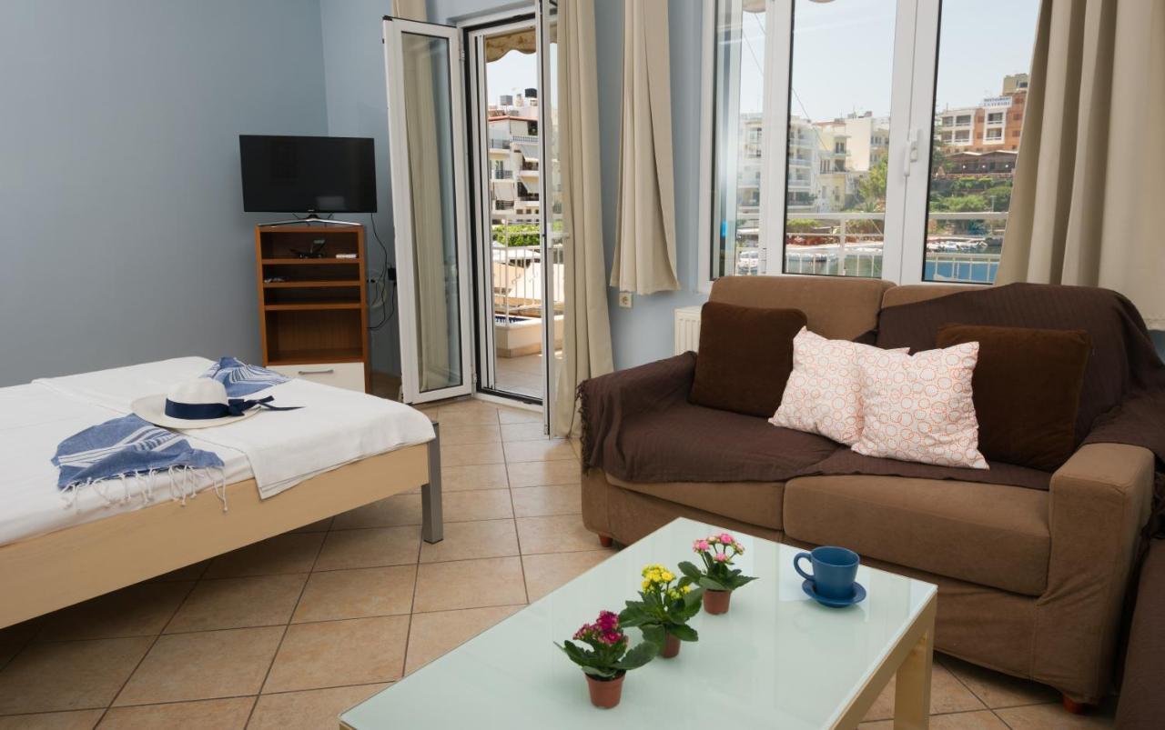 Straight To The Lake View Apartments Ágios Nikólaos Exterior foto
